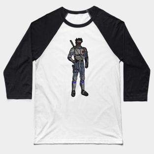 Ninja Sketch Baseball T-Shirt